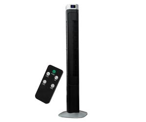 Tour Colonnes Ventilateur TélécommandeTimer Stand Tour oscillant Minuterie Ventilateur soufflant Affichage LED