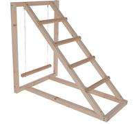 Tour d’escalade pour poules - KERBL - 85 x 55 x 76 cm - Avec balançoire - Echelle robuste