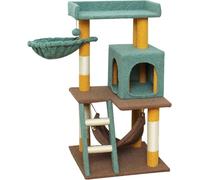 Tour d'activité pour Chatons à Plusieurs Niveaux avec hamac et griffoirs pour Chats d'intérieur, Arbre à Chat pour Petits Chats, Repos de Jeu pour Chatons