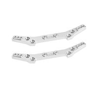 Tour d'amortisseur avant et arrière en alliage d'aluminium 7075-T6 pour Tamiya 1:10 DT-04 R/C Fighter NXGEN-58741 améliorations - Argent