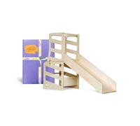 Tour d'apprentissage 3 en 1 pour enfant - Marchepied Montessori - faire glisser Meuble de cuisine escabeau