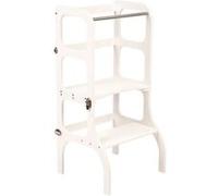 Tour d'apprentissage blanche Step'n'Sit fermoirs argentés Multicolore G