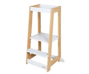 Tour D'apprentissage Évolutive En Bambou Fsc® Blanc - Naturel TU