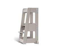 TiSsi Tour d'apprentissage, tour d'exploration Montessori évolutif en hêtre - 100539, Storm Grey