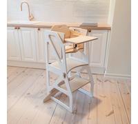 Tour d'apprentissage montessori 4-en-1 modustep - blanc