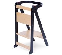 Tour d'apprentissage pliable noir naturel