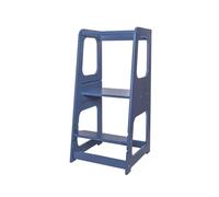 Tour d'apprentissage premium montessori bleu marine