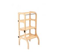 Ette Tete STEP'n'Sit® • Tour d'apprentissage • Convertible 2 en 1 (avec fermoirs en Laiton, en Bois)