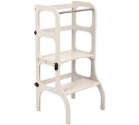 Tour d'apprentissage - table Step'n'Sit gris clair fermoirs laiton Multicolore G