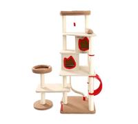 Tour d'arbre à Chat Arbre à Chat avec griffoir, Plateforme de Saut Multicouche, Design détachable, Convient Plusieurs Chats