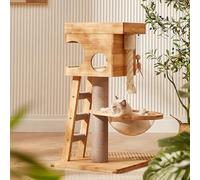 Tour d'arbre à Chat Cadre d'escalade for Chat Petite litière for Arbre à Cadre de intégré n'occupe Pas Capsule d'espace