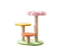 Tour d'arbre à Chat Petit Arbre à Chat, Jouets interactifs for Chats d'intérieur, Tour d'installation Facile