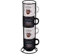 Tour de 4 tasses Mocha 12 cl Table passion