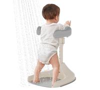 Tour de bain pour bébé - Support de douche pliable et portable - Tour de bain pour enfant de 6 à 18 mois