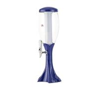 Tour de bière - Distributeur de tour de boisson | Distributeur d'alcool avec tube de glace et spigot | Conteneur de boissons d'eau portable, connatiners de table réutilisable polyvalent pe