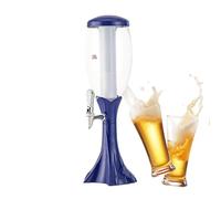 Tour de boissons de fête - Robinet à écoulement super facile, système de distribution de liquide de 15 litres, insert de tube de refroidissement, base lumineuse fiable | Refroidisseur de boisson de