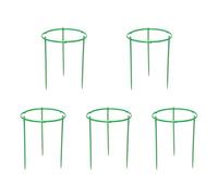 Tour de cage à plantes pour parterre de jardin surélevé, cages rondes pour pots et jardins, piquets verts extra audacieux