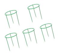 Tour de cage à plantes pour parterres de jardin surélevés, cages rondes pour pots et jardins, piquets décoratifs verts extra audacieux pour fleurs en pot