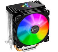 tour de caloducs 92mm RGB, ventilateur de refroidissement CPU 3 broches, dissipateur de chaleur pour Intel LGA 775 1150 1155 AMD AM2 AM3 AM4