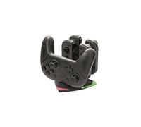 SNAKEBYTE Arrow Charge S - Nintendo Switch Charging Station for 4 Joy-Cons and 1 Switch Pro Controller, LED Charging Indicator, Type-C Charging Cable and Adapter for Pro Controller, SB916922 Black