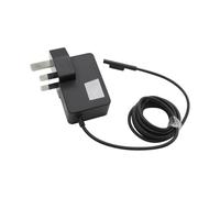 Tour De Chargeur 15V, 1,6 A, 24W AC, Compatible avec Microsoft,Surface Go1 Go2 Pro4 Pro5 M3, Adaptateur d'alimentation 1735 1736 1824, Chargeur for Ordinateur Portable(with UK Plug)