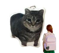 Tour de chat, porte-clés Cat - Custice charme sac pour chat rotatif - Un pendentif unique avec voix, charme créatif sac à dos, keyring de sécurité pour accessoires de sacs, Avec son, riferimento