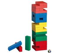 Tour de chute de bois Philos 7.5x75.x30cm Coloré G