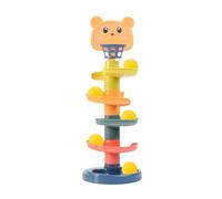 Tour De Chute De Boule en - Tour Tourbillonnante De Chute Et De Roulement en ABS, Ensemble De Jouets De Rampe De Balle Drop and Go, Jouet Éducatif pour Adapté Au Développement des Tout