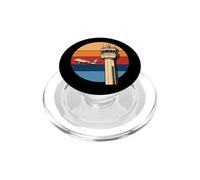 Tour de contrôle du trafic aérien rétro Aviation PopSockets PopGrip pour MagSafe