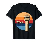 Tour de contrôle du trafic aérien rétro Aviation T-Shirt