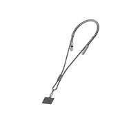 Tour de Cou 3 en 1 avec Câble USB-C 100W vers USB-C et Lightning Argent