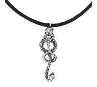 Tour de cou avec breloques de tatouage de marque foncée Harry Potter G