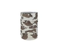 Tour de cou buff coolnet uv marron gris enfant