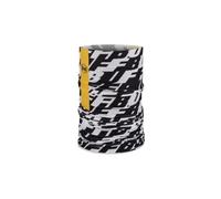 Buff Tour de cou CoolNet UV Logo - blanc/noir/jaune - Unisexe Adulte Taille unique