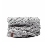 Buff – Tour de cou tricoté et polaire – Gris