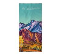 Buff Tour de cou CoolNet UV Rocky Mountain UPF50 Bleu Taille unique