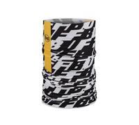 Buff Tour de cou CoolNet UV Logo - blanc/noir/jaune - Unisexe Adulte Taille unique