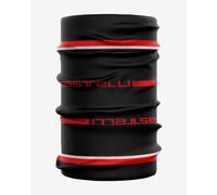 Tour de cou Castelli Como noir rouge blanc femme
