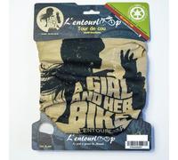 Tour De Cou Pour Moto L'entourloop Motorcycle Her Bike Sable Coloris Jaune 100% Polyester Jaune