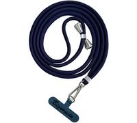 Tour De Cou Telephone Universelle,Réglable Amovible En Nylon Pendentifs Collier De Longe Porte-Clés Cordon Pour Plupart De Téléphones Intelligents,Bleu Profond[Pop942159]