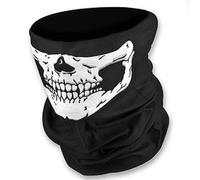 Tour de cou tête de mort fantôme masque moto