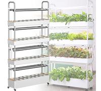 Tour de culture verticale d'intérieur - Jardinière multicouche intelligente pour la culture hydroponique à la maison, économie d'espace, solution écologique de croissance des plantes