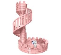 Tour de dés | Château Romain, élégant Rouleau de Style Ancien, Accessoire de Jeu décoratif au Design de forteresse pour Jeux de société, RPG, Aventures sur Table, décoration médiévale, Jeux