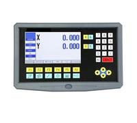 Tour de fraisage 9 langues 2 s LCD DRO affichage numérique et pièces 50-1000mm échelle linéaire encodeur règle réseau(HS800-2 with scales)