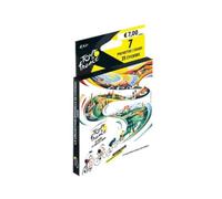 Tour de France 2025 Stickers - ECO-BLISTER de 11 sachets | Collection officielle | + protection d'expédition Heartforcards®