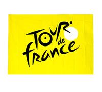 Tour de France Drapeau - Leader Maillot Jaune de Cyclisme - Collection Officielle - 140 x 100 cm