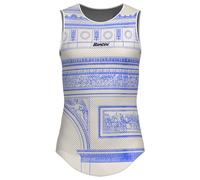 TOUR DE FRANCE Maillot de corps sans manches Arc de Triomphe 2025 bleu/blanc XL