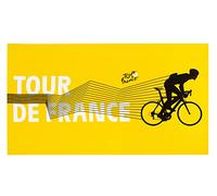 Tour de France Serviette Drap de Plage Coureur - Collection Officielle Cyclisme - Taille 100 x 180 cm