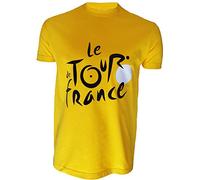 Tour de France T-Shirt Le de Cyclisme - Collection Officielle - Taille Enfant 2/4 Ans