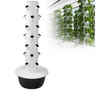 Tour de jardin hydroponique, système d'auto-arrosage intérieur avec pompe, pots en filet pour cultiver des herbes et des légumes, jardinière verticale efficace pour le jardinage à la maison